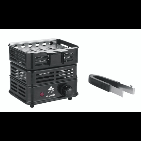 El-Badia Stor toast kultænder vandpibe kul