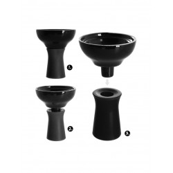 KAYA ELOX Eco EZRA Sort vandpibe