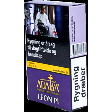 Adalya Vandpibe Tobak – Leon Pi 50 g
