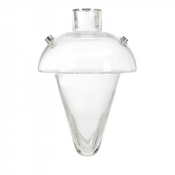 Oduman N5 vase i klar glas