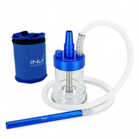 Aladin Nano blå vandpibe klar vase