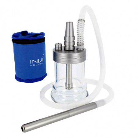 Aladin Nano sølv vandpibe klar vase