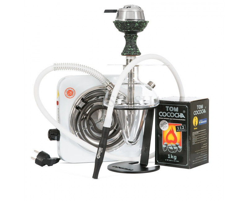 Pakketilbud 8: Oduman N5 Junior vandpibe inkl. Saphire Squeeze