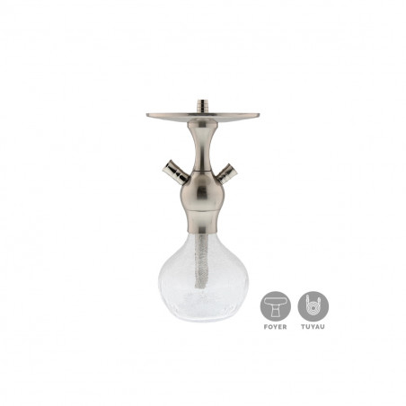 El-Badia C1 sølv vandpibe