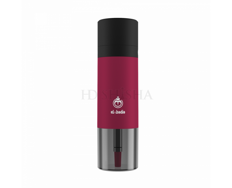 El-Badia P1 rød vandpibe