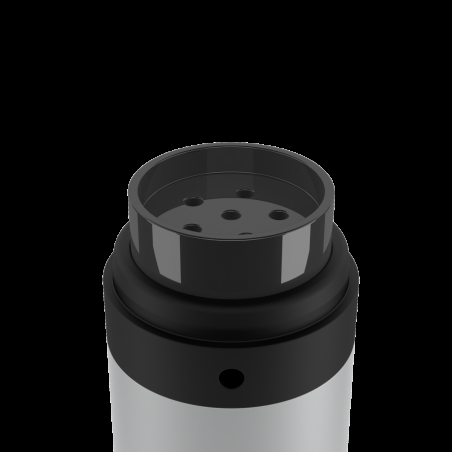 El-Badia P1 sølv vandpibe