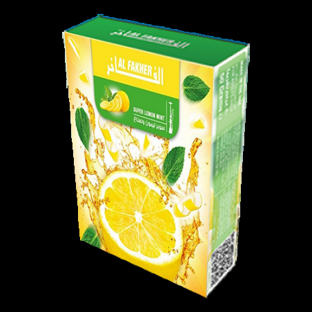 Al-Fakher vandpibe tobak – Super Lemon / Mint 50 g