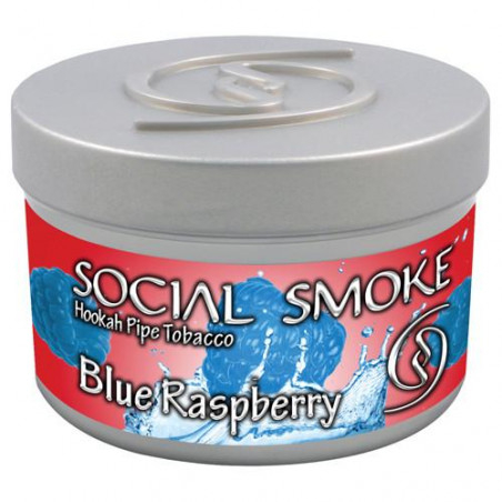 SS Blue Raspberry 100 g vandpibe tobak