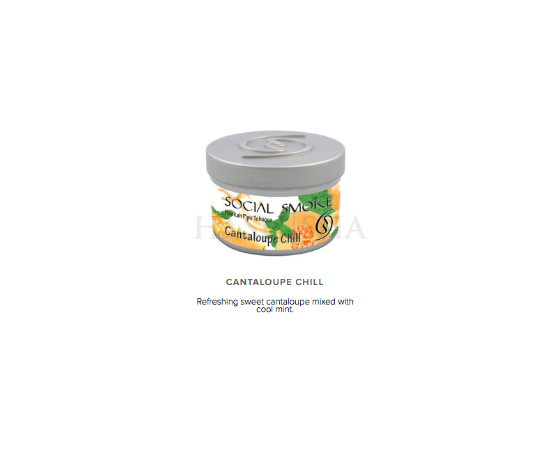 SS Cantaloupe Chill 100 g vandpibe tobak