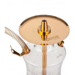 Oduman N2 Gold vandpibe klar vase