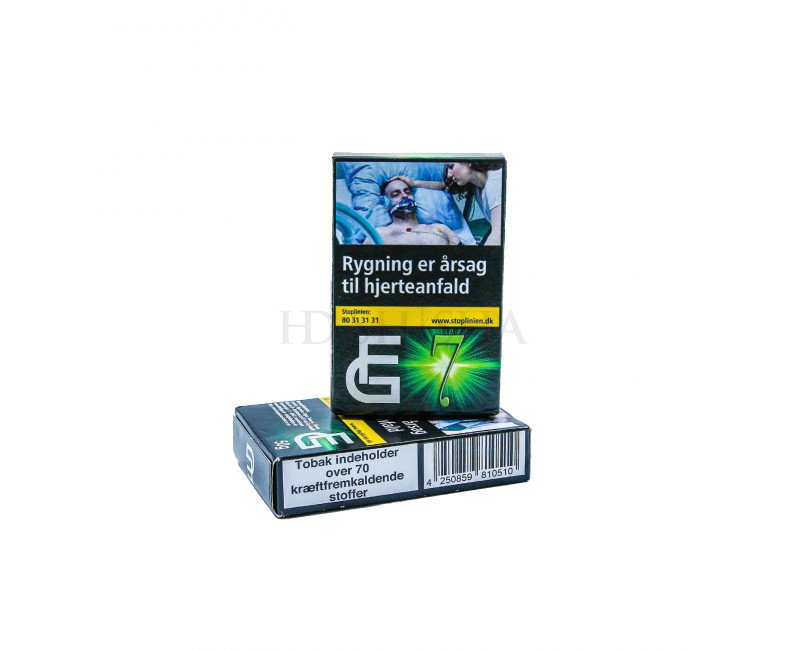 True Passion vandpibe tobak – No. 7 Green Xplosion 50 g